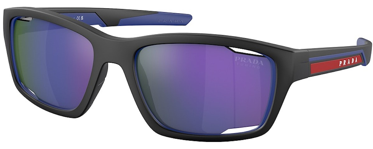 MATTE BLACK/BLUE / DARK BLUE MIRROR VIOLET TUNING