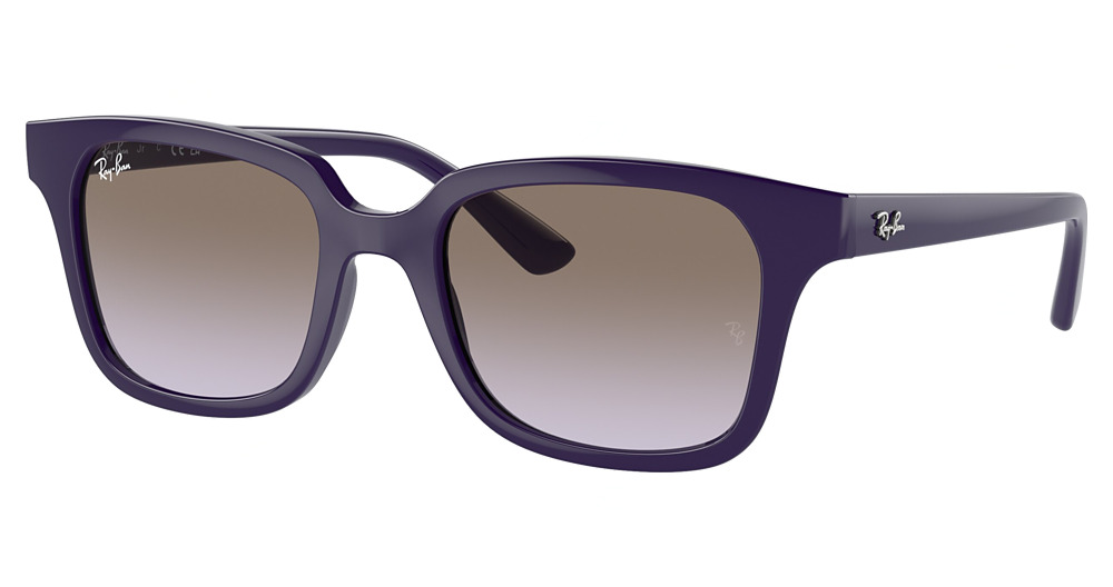 Ray-Ban RJ9071S square sunglasses in Violet/Lillac Gradient Light Grey