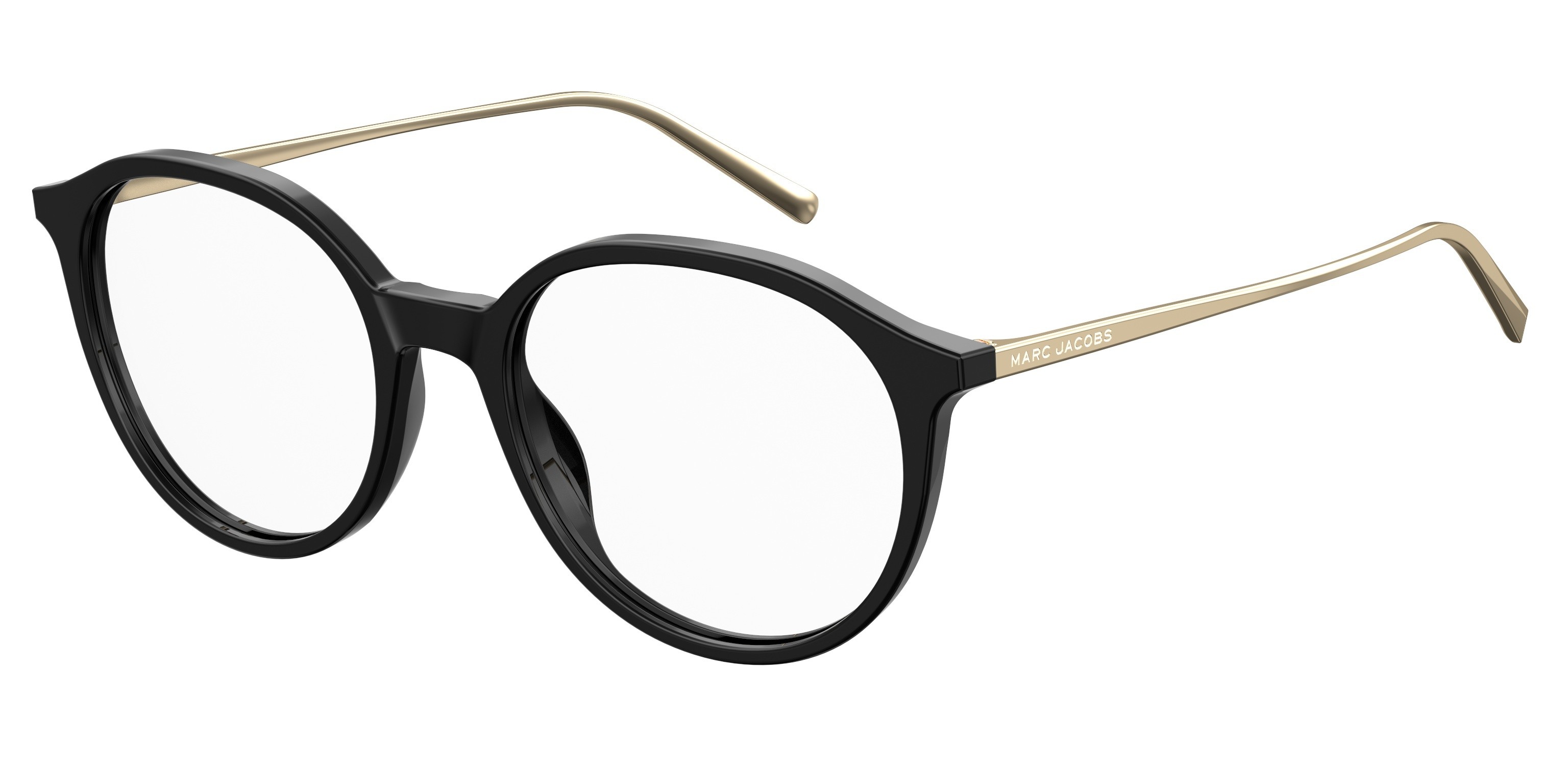 Marc Jacobs Marc 437 round eyeglasses in Black