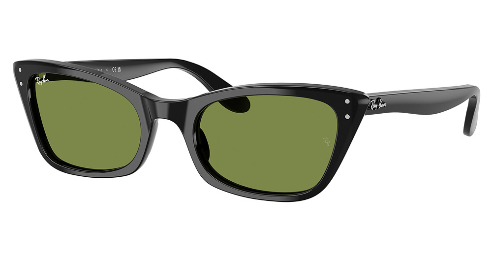 Ray-Ban RB2299 LADY BURBANK cateye sunglasses in Black/Green