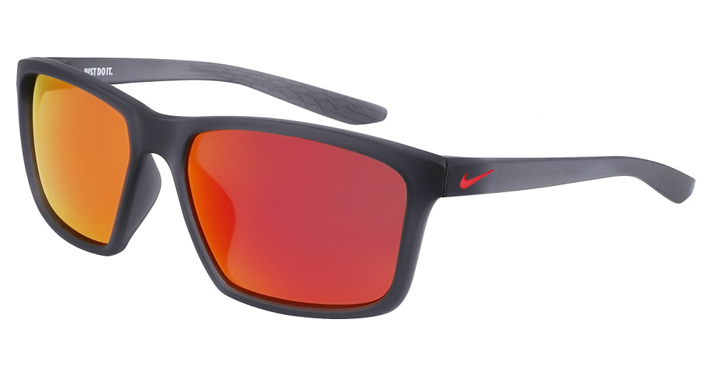 MATTE DARK GREY/RED MIRROR