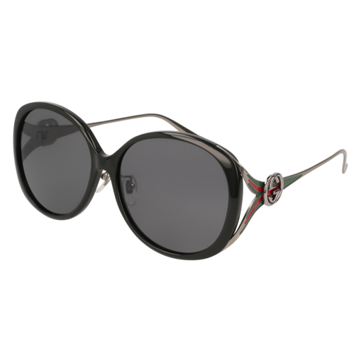 Gucci GG0226SK round sunglasses in Black