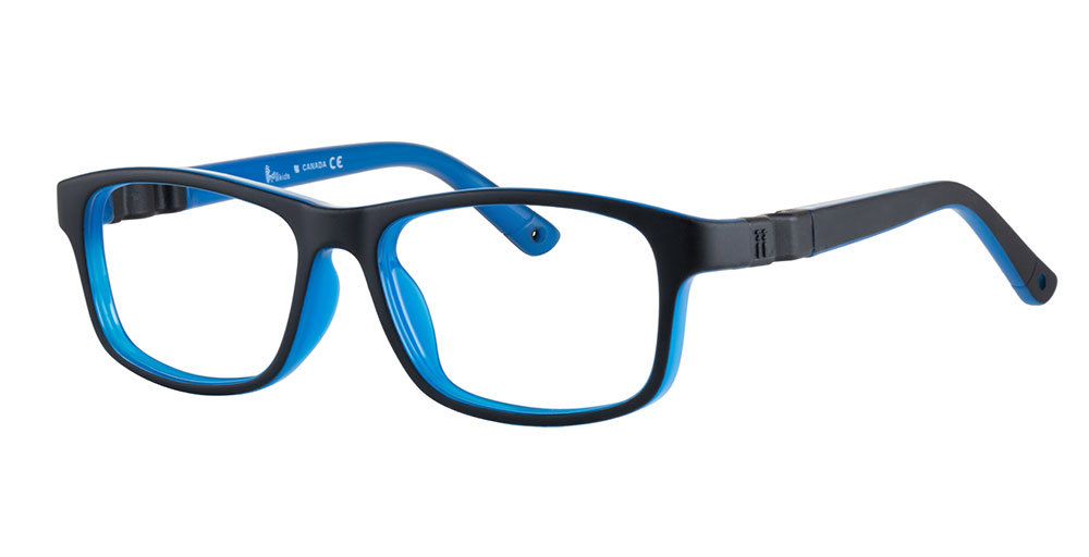 MATTE BLACK/BLUE