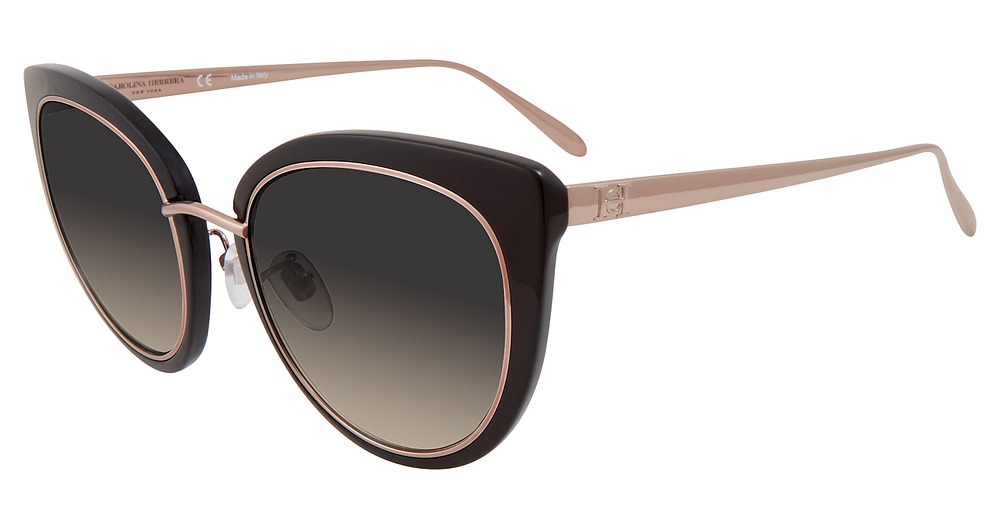 Carolina Herrera SHN594M cateye sunglasses in Black 0700