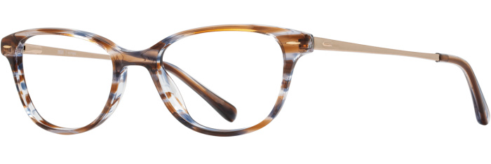 Cocoa / Navy / Gold