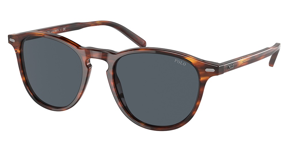 SHINY STRIPED HAVANA / DARK GREY