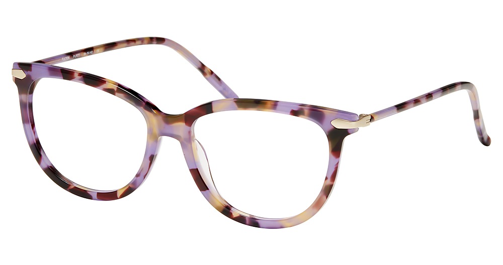 Modo FULTON round eyeglasses in Purple Tortoise