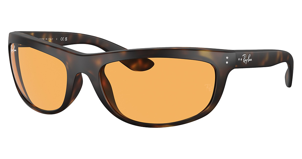 Ray-Ban RB4089 BALORAMA sunglasses in Matte Havana/Orange