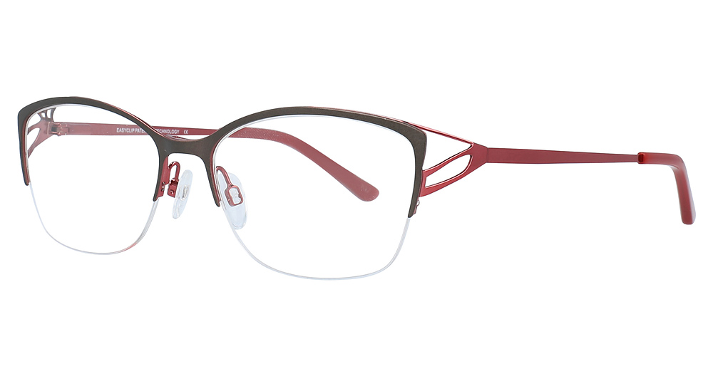 Matt Dark Grey & Shiny Red