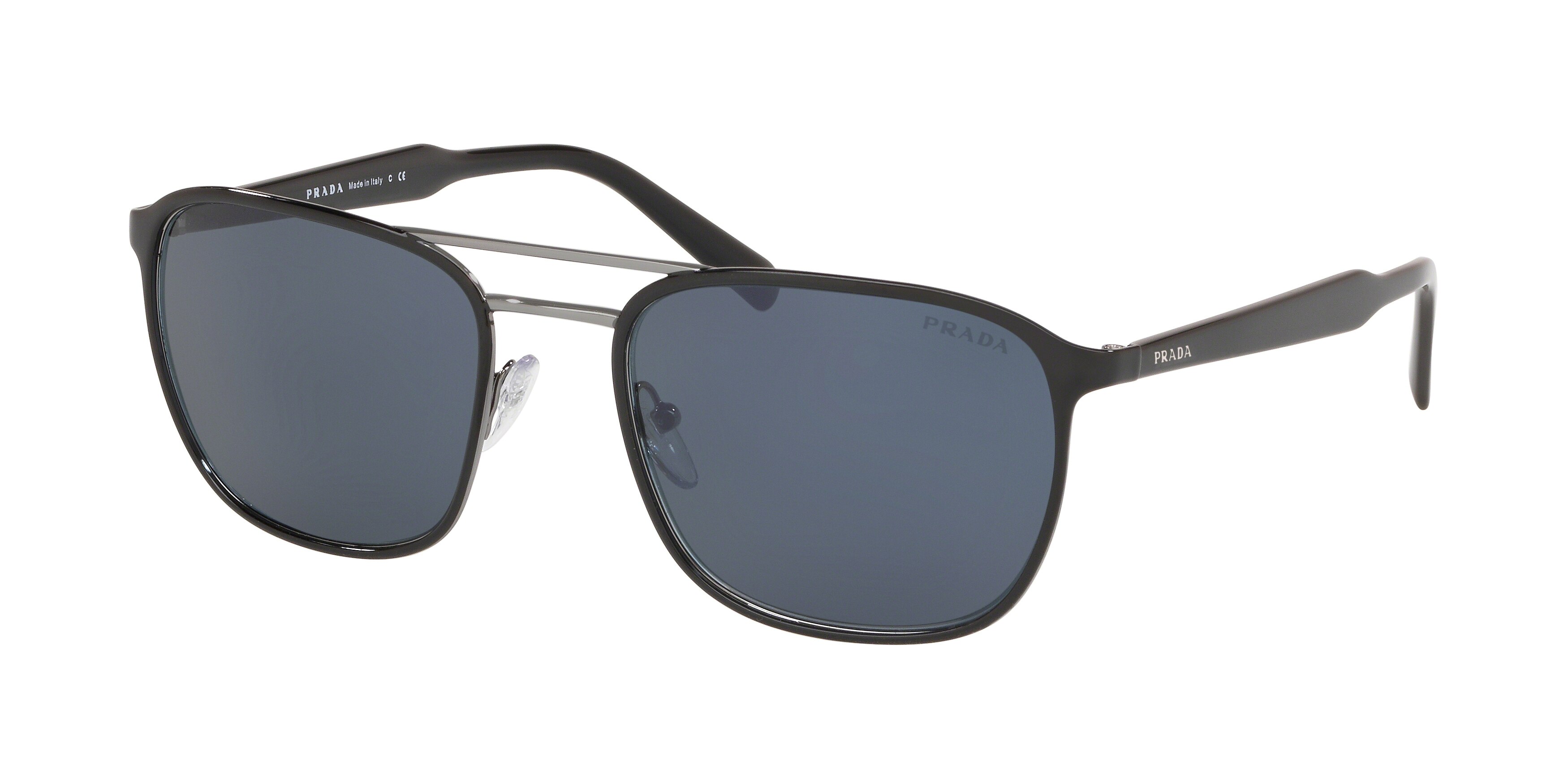 TOP BLACK ON GUNMETAL