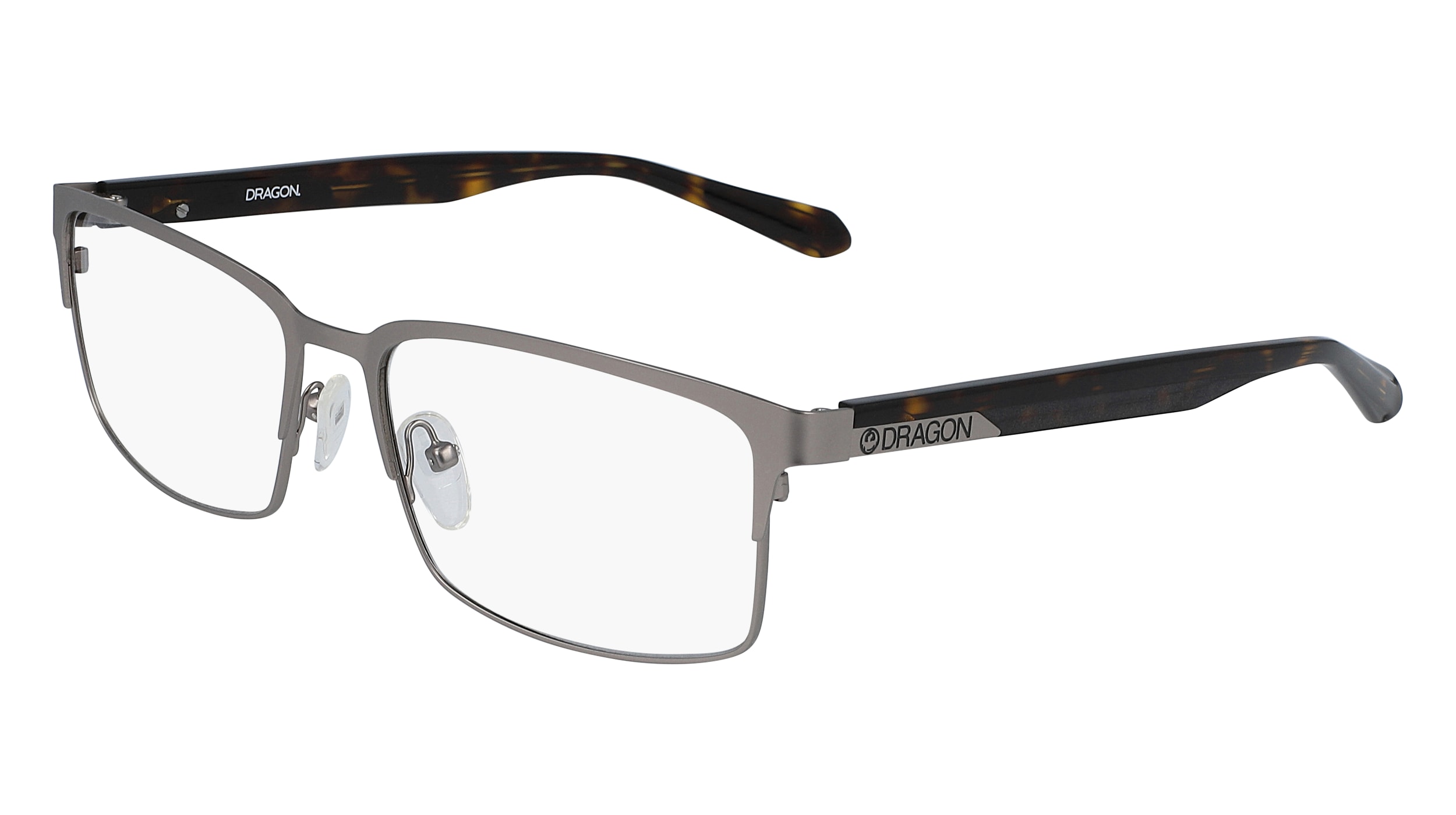 SATIN GUNMETAL/TORTOISE
