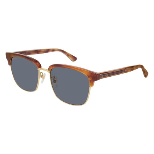 Gucci GG0382S rectangle sunglasses in Havana