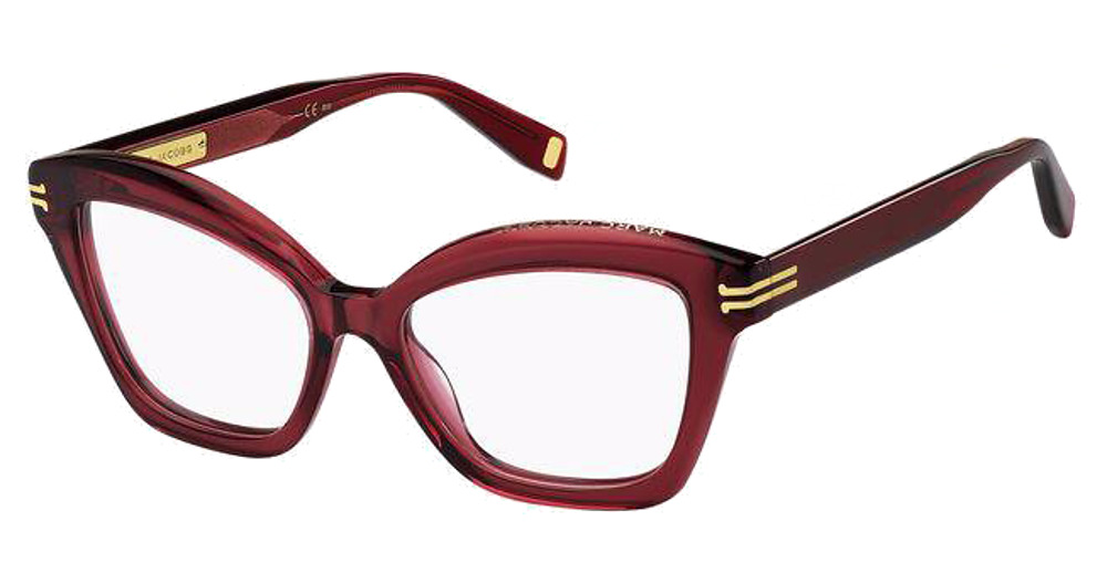 Marc Jacobs MJ 1032 rectangle eyeglasses in Burgundy