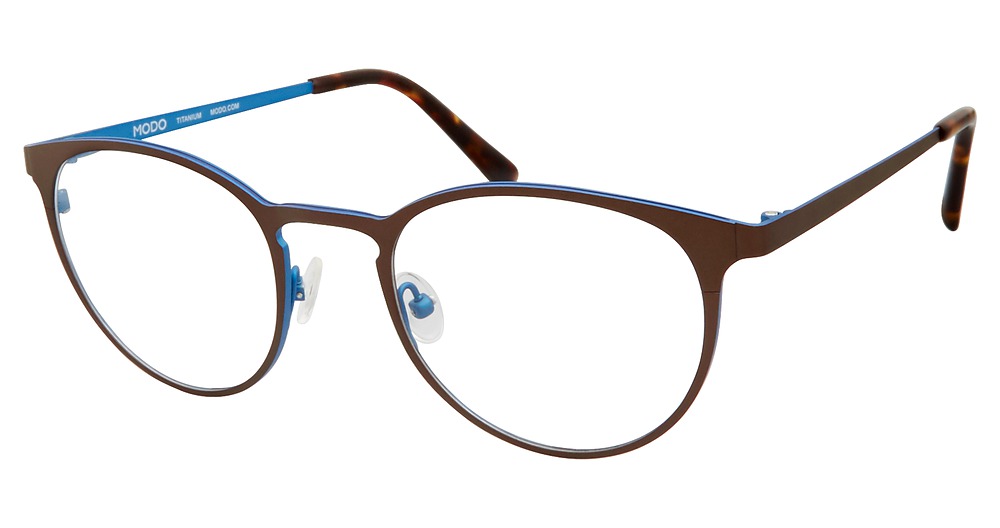 Modo 4223 round eyeglasses in Brown