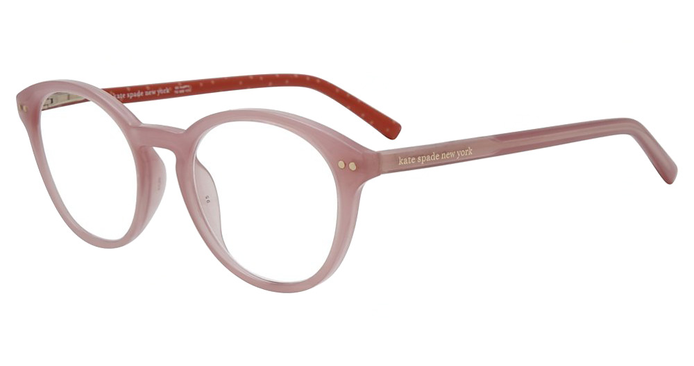 Kate Spade KINSLEE/BB rectangle eyeglasses in Pink