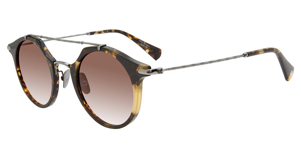 Olive Tortoise / Brown Gradient