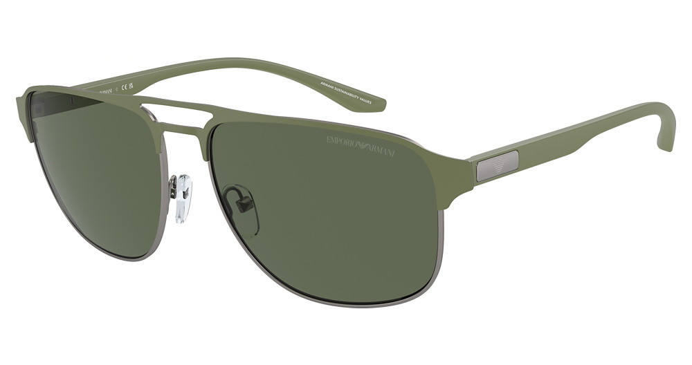 MATTE GUNMETAL/SAGE GREE / DARK GREEN