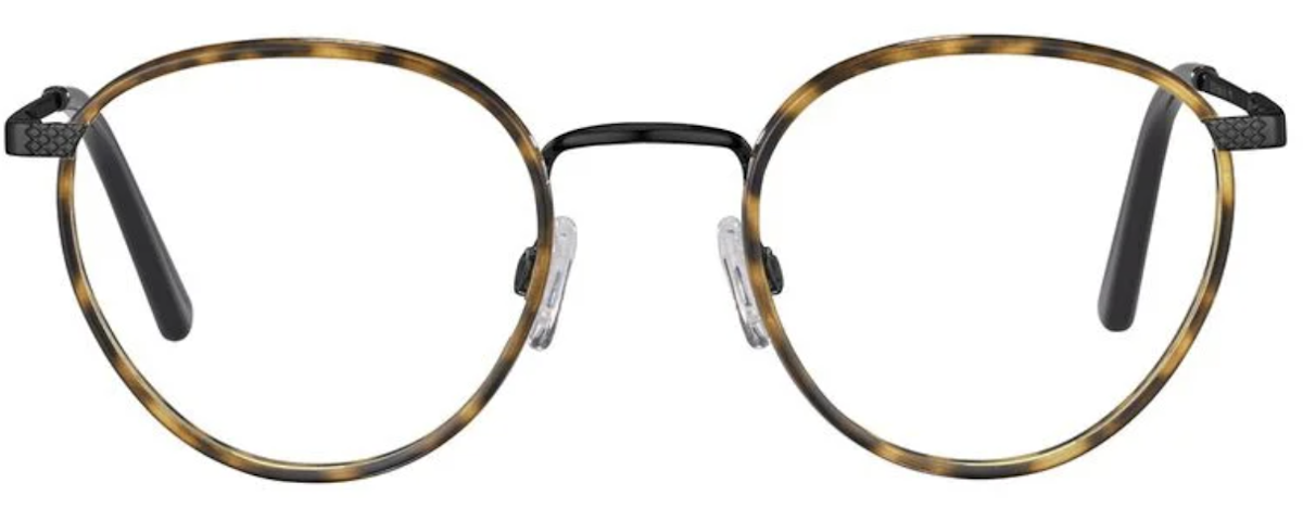 Matte Black Shiny Yellow Tortoise WIndsor