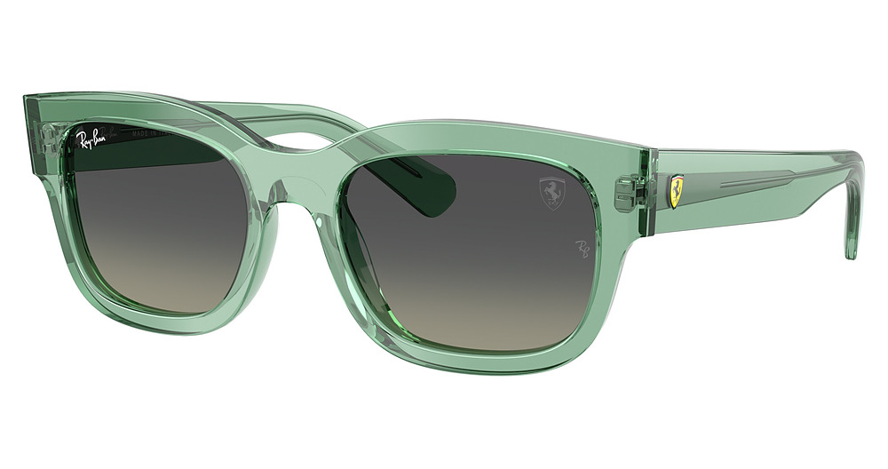 TRANSPARENT GREEN / GREY GRADIENT