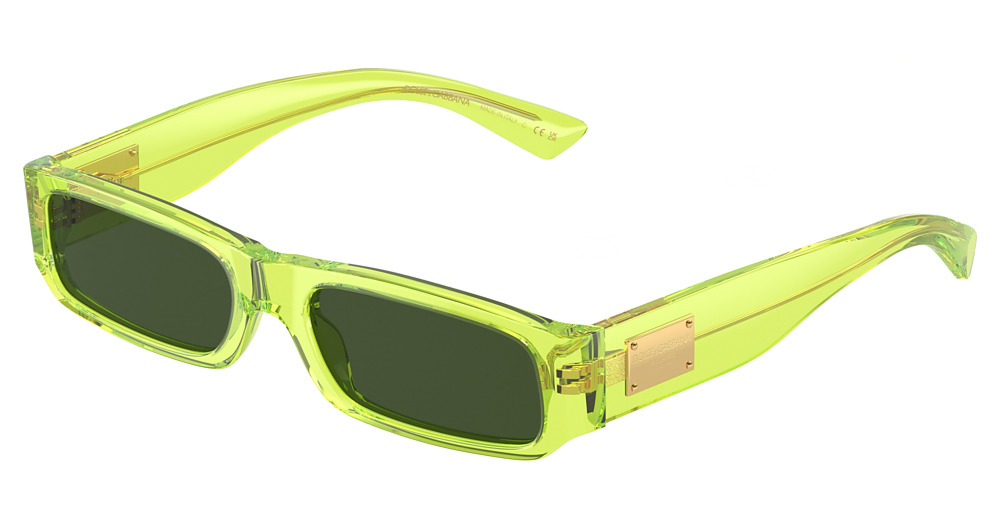 TRANSPARENT LIME / DARK GREEN