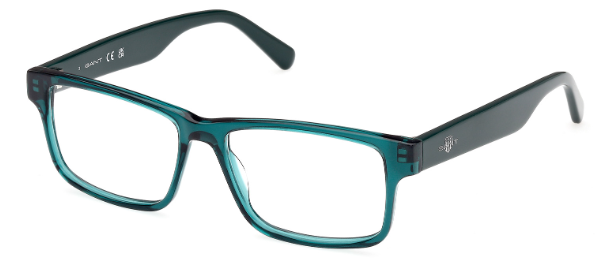 shiny dark green
