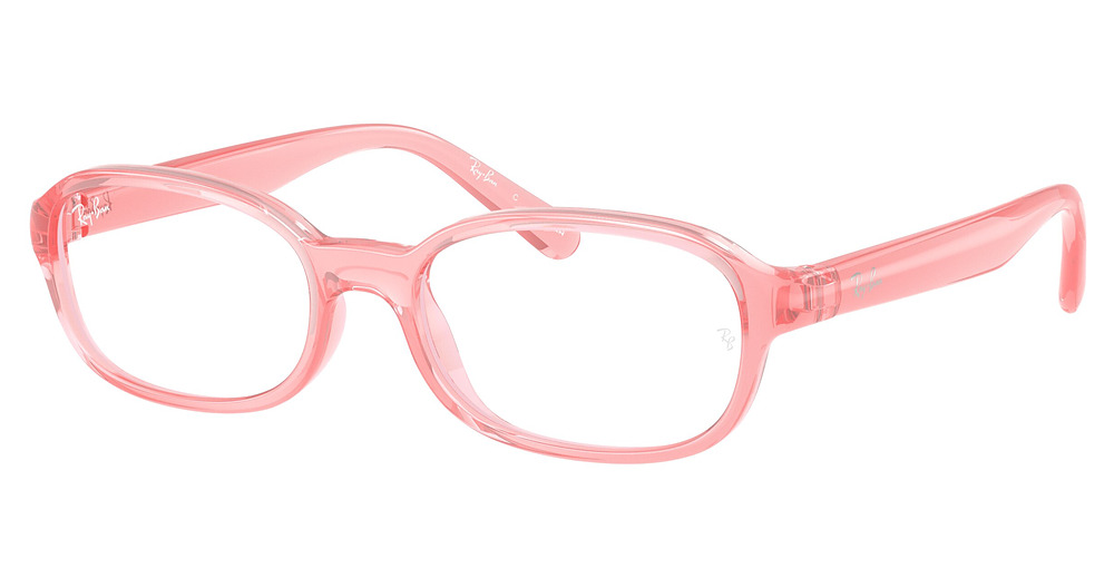 Ray-Ban RY1904 round eyeglasses in Transaprent Light Pink