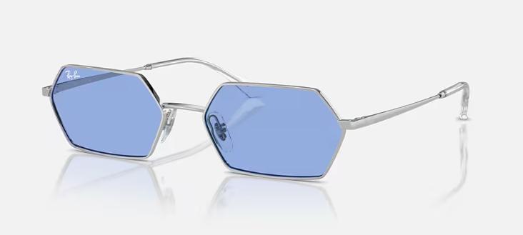 SILVER / BLUE