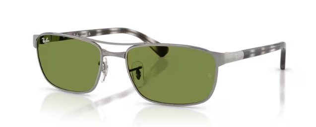 GUNMETAL / GREEN