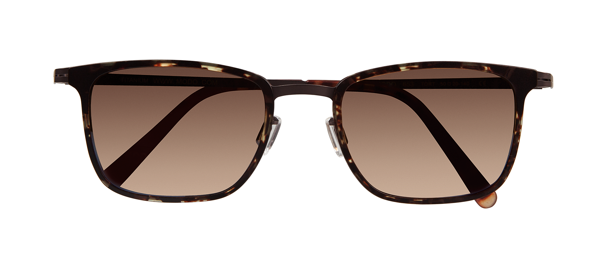 Modo 653 irregular sunglasses in Tortoise