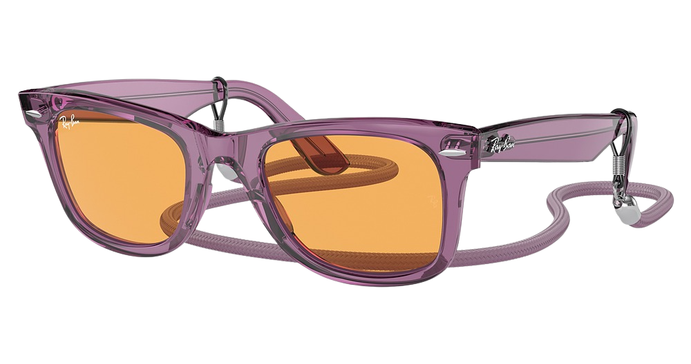 TRANSPARENT VIOLET / ORANGE