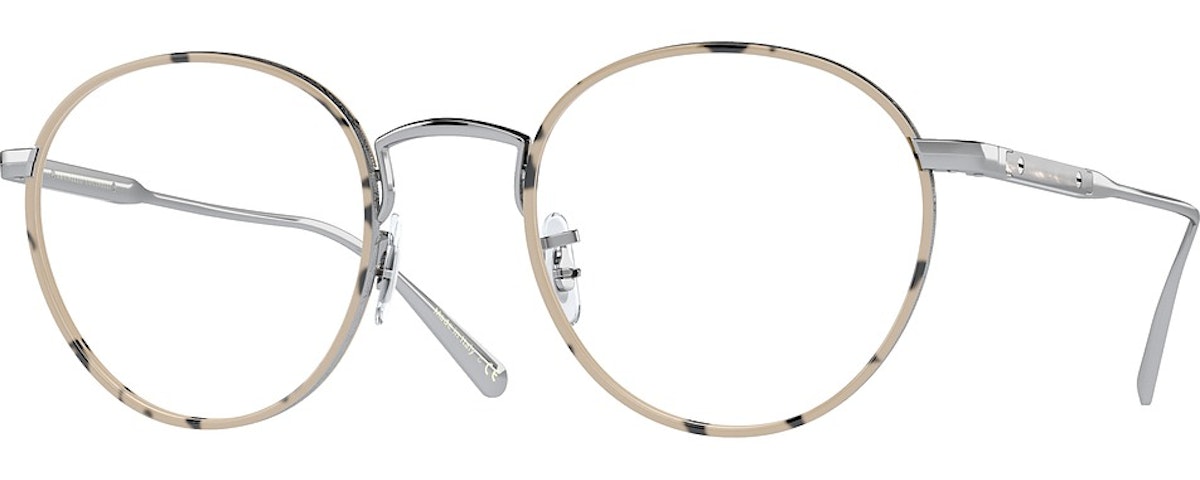 SILVER/TAUPE TORTOISE / BLUE BLOCK