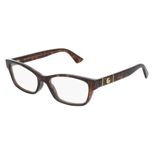 Gucci GG0635O rectangle sunglasses in Havana