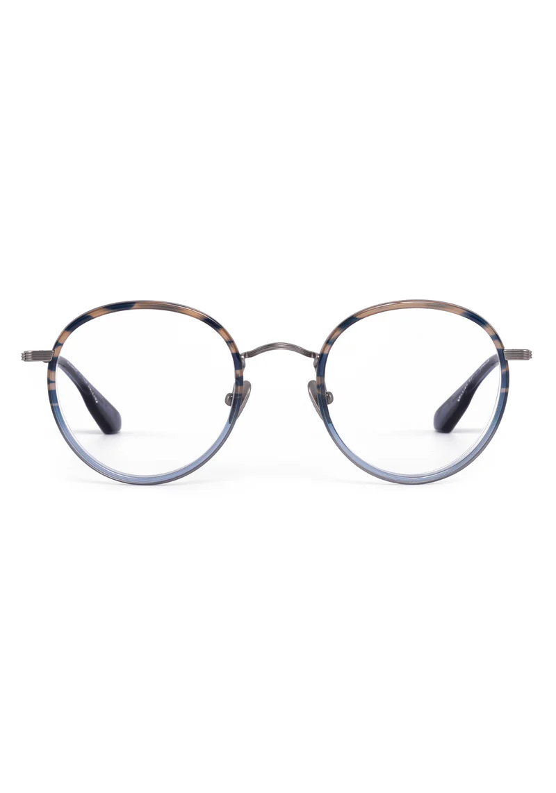 Matte Raw Titanium + Rhodes