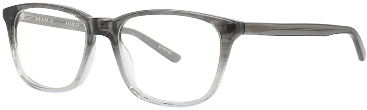 Lyric Square Prescription Glasses - Black Crystal Fade, Women's Eyeglasses