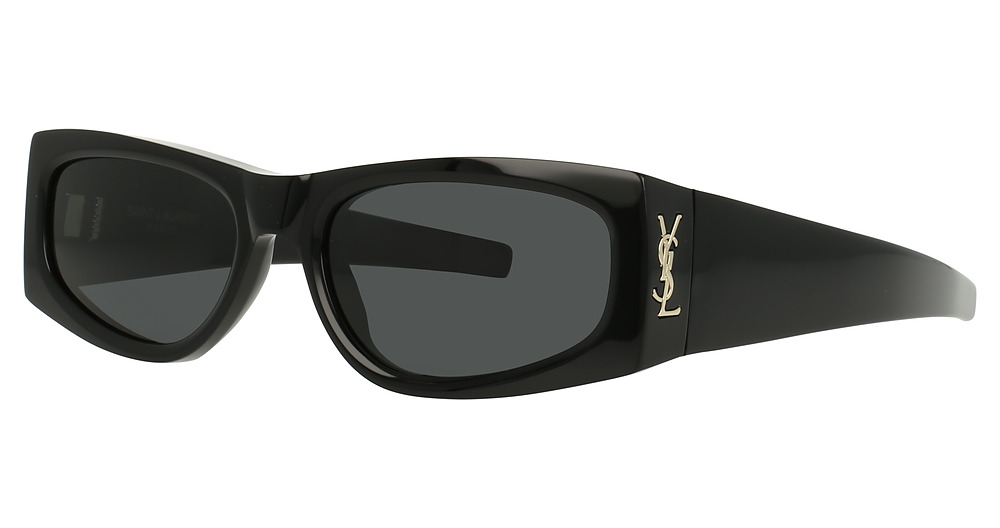 Saint Laurent SL M140 rectangle eyeglasses in Black