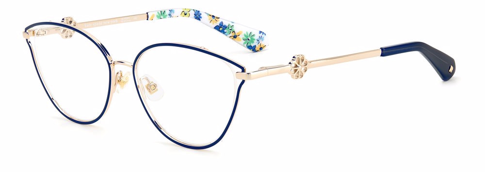 Kate Spade SCARLETTA cateye eyeglasses in 0 Lks 00 Gold Blue