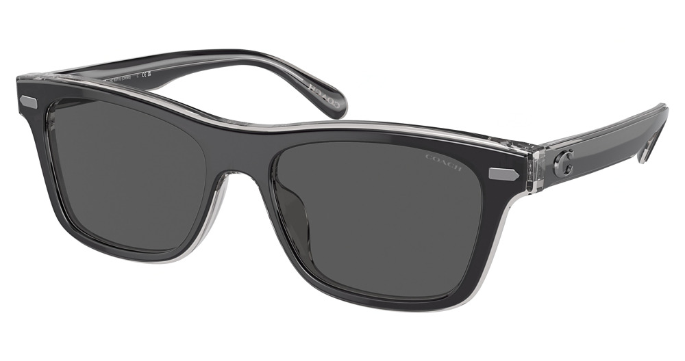 BLACK / TRANSPARENT GREY / GREY SOLID