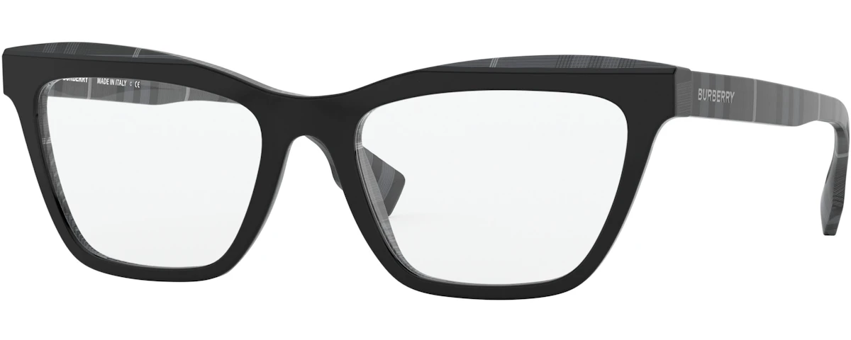 TOP BLACK ON CHARCOAL CHECK