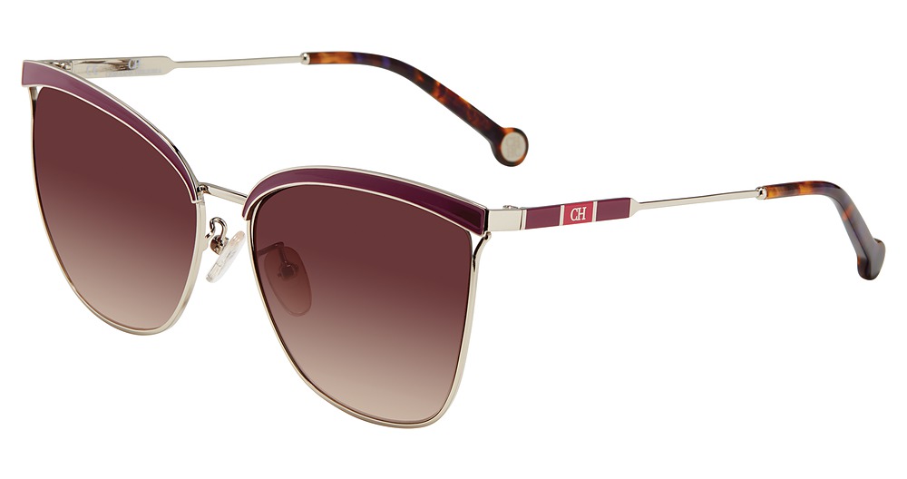 Carolina Herrera SHE151 cateye sunglasses in Burgundy 0 E60