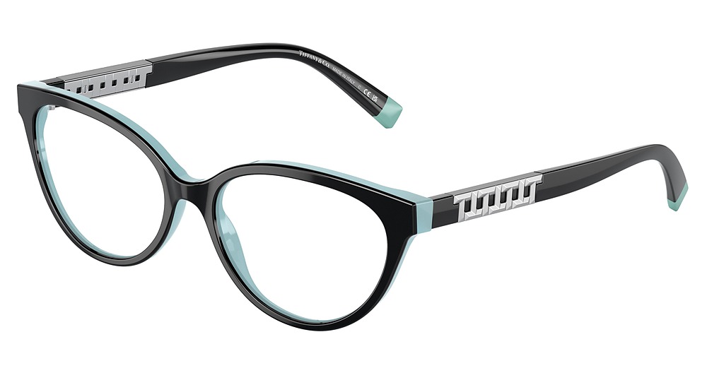 BLACK ON TIFFANY BLUE