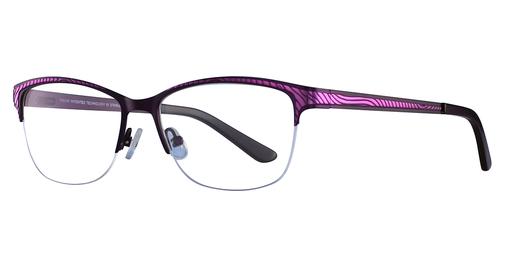 3-Satin Purple & Shiny Fuchsia