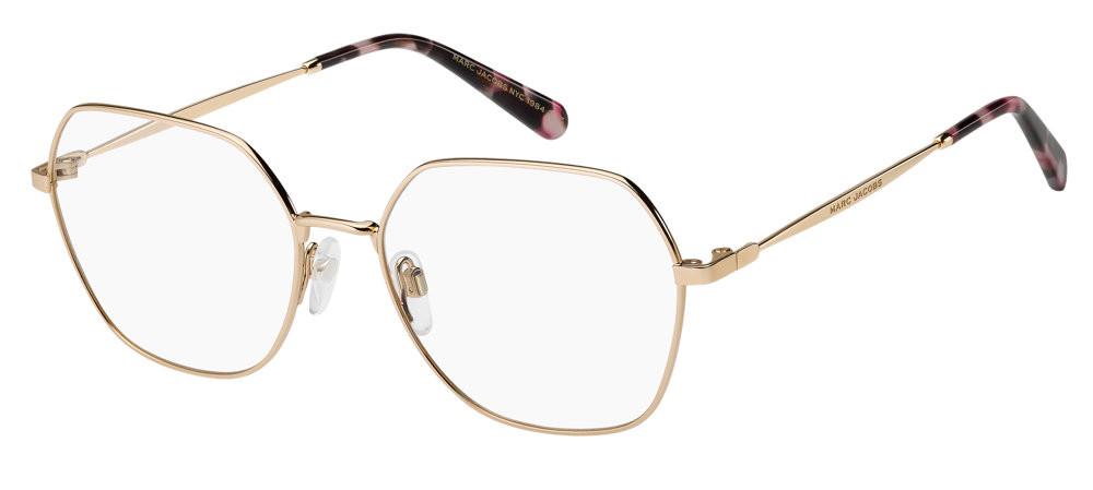 Marc Jacobs MARC 866 round eyeglasses in Gold Copp