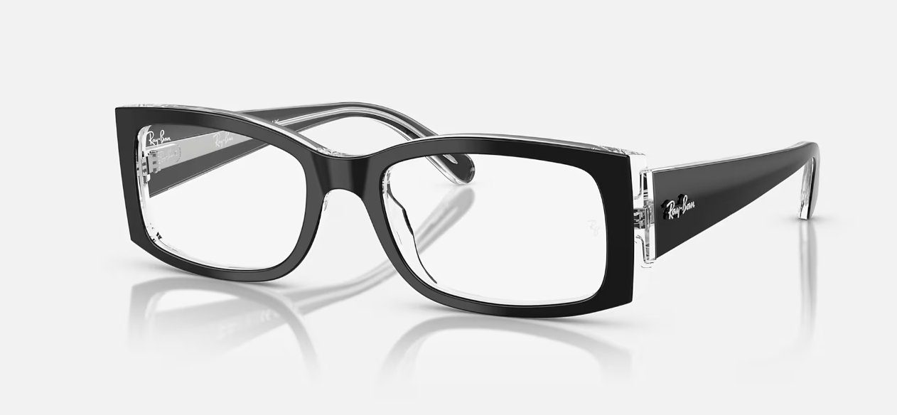 BLACK ON TRANSPARENT