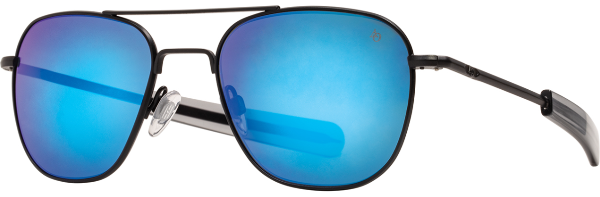 Black / Blue Mirror Nylon