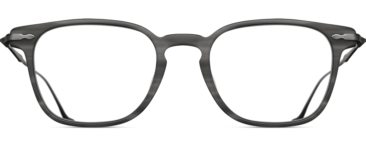 Matte Grey Stone - Antique Silver
