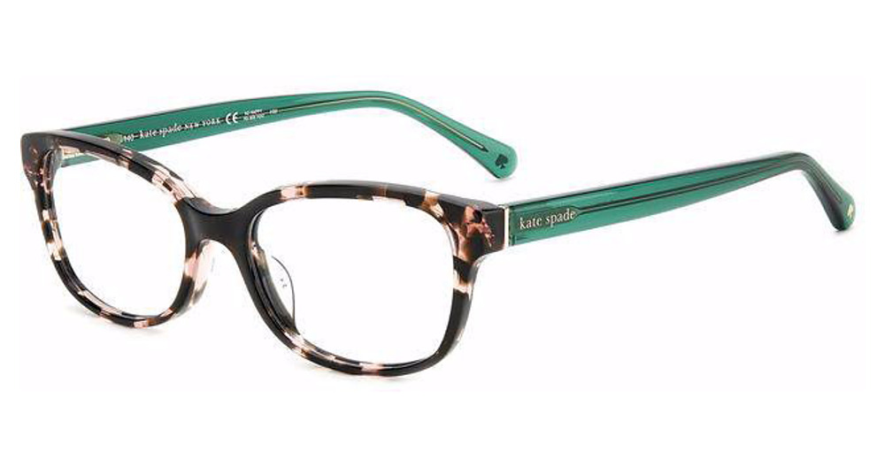 Kate Spade VIOLETTE/US round eyeglasses in Pink Havn