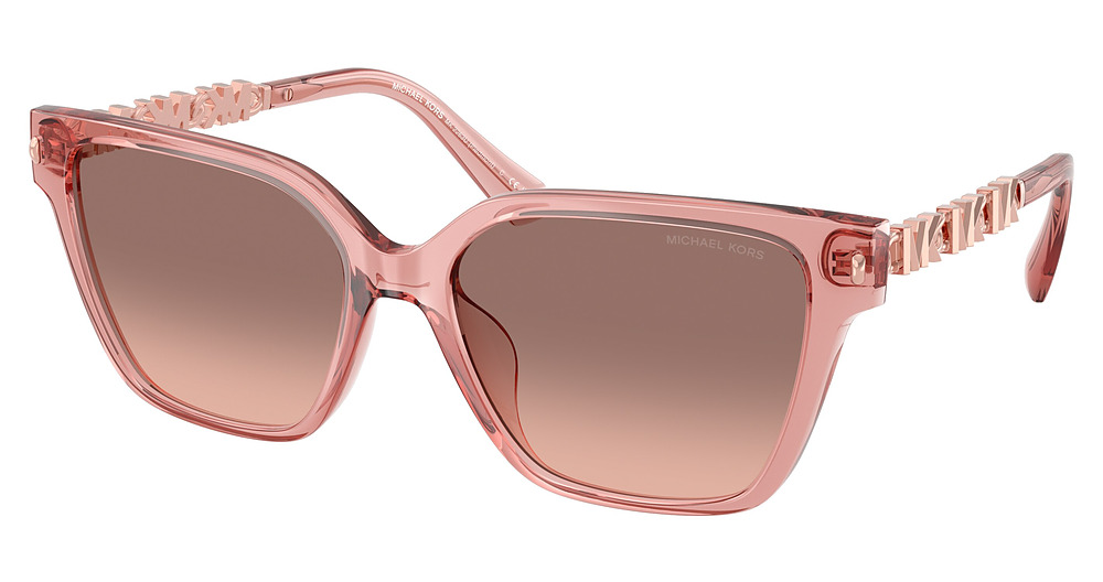 PINK TRANSPARENT / Pink Gradient Dark Brown